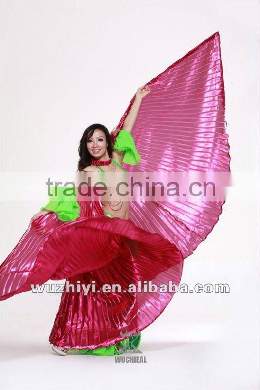 hot selling belly dancing wings-blue isis wings DJ1008
