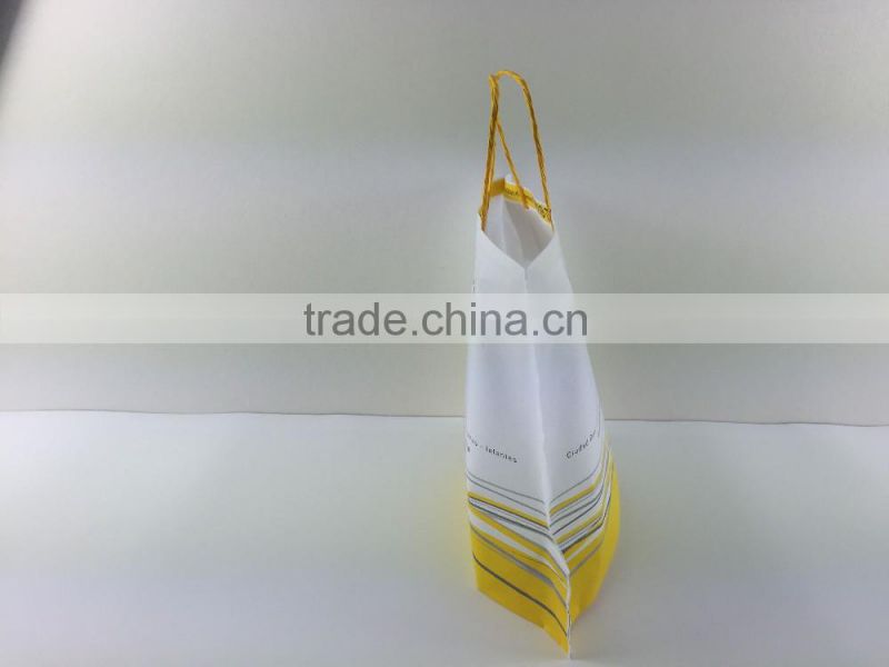 Kraft paper bag,easy bags with twisted handle, Europe sytle