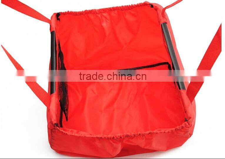 Foldable trolley cart supermarket shopping bags, multifunctional reusable shopping cart bags