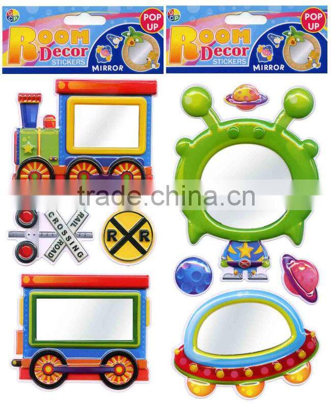 PVC reusable sticker printing