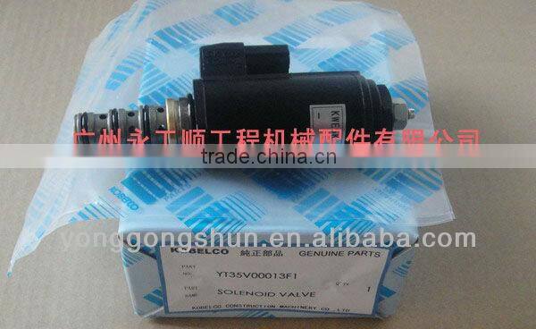 KOBELCO SOLENOID VALVE FOR SK200-6E/SK210-6E/SK230-6E/SL250-6E, KOBELCO EXCAVATOR SOLENOID VALVE YT35V00013F1