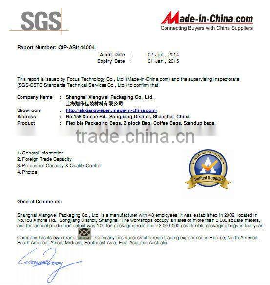 11 years factory plastic roll film with your own printing