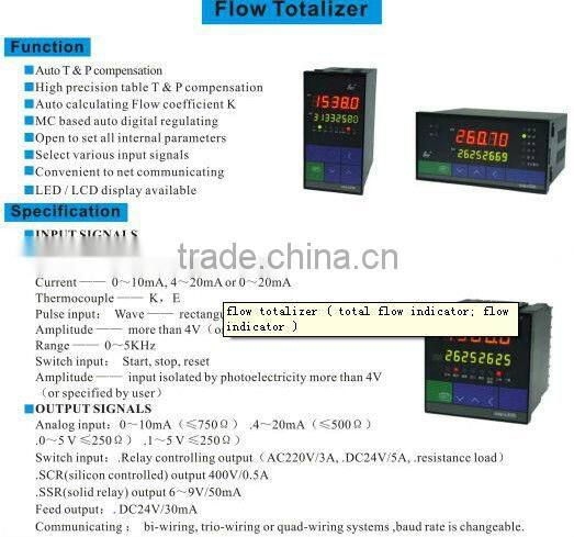 Batch control flow totalizer