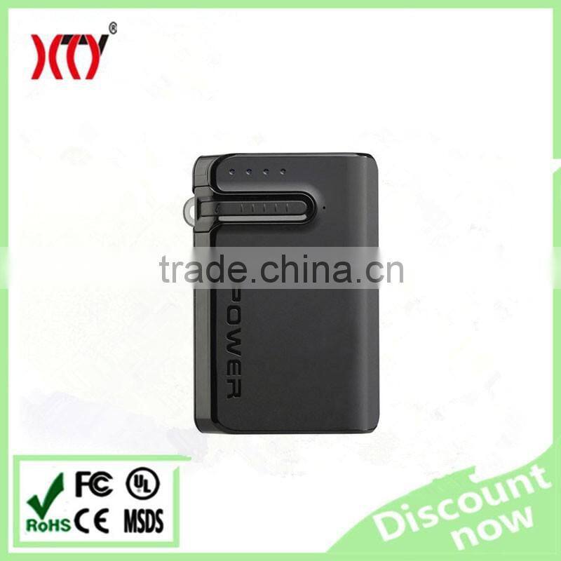 2016 new design 7800mah portable mobile power bank charger with bluetooth speaker 3.0