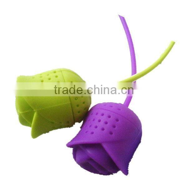 Top grade hot-sale silicone tea ball infuser wholesale