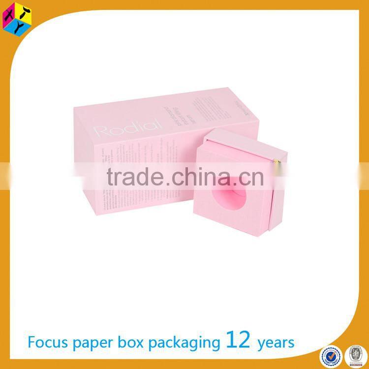 handmade high end packaging skin cosmetic product box