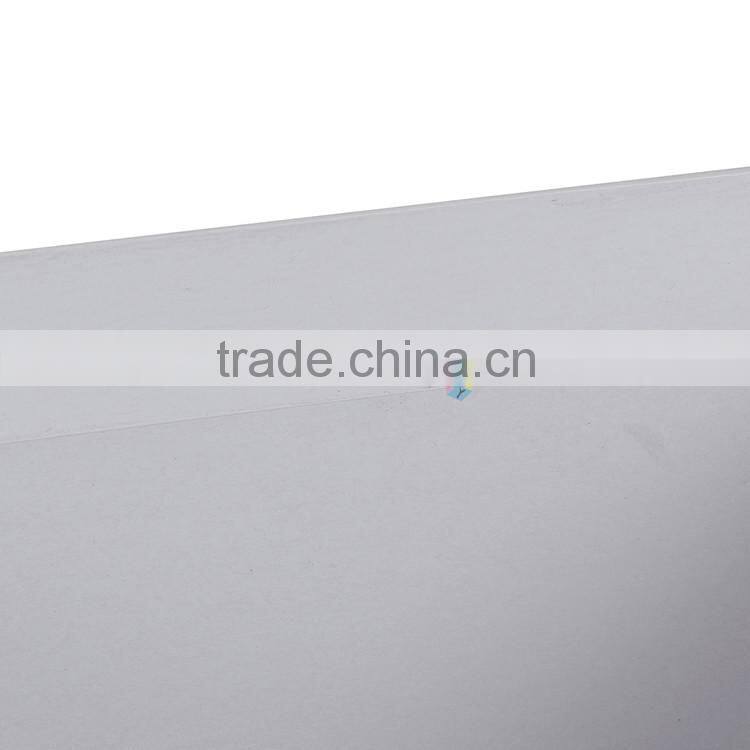 white rectangle matte ribbon folding paper gift packing box