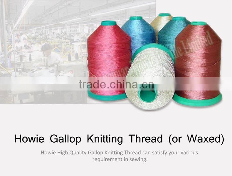 Ployester thread gallop knitting thread from manufacture directly