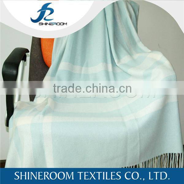 Professional Hot Sales High End 100% Pure Cashmere Blanket