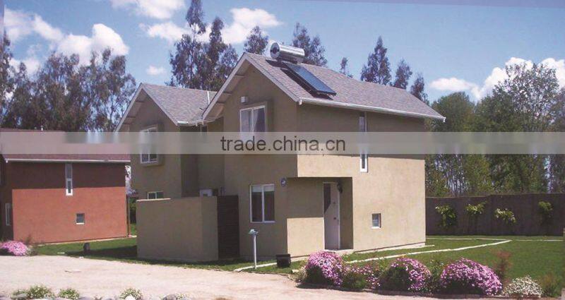 Compact non-pressurized central flat plate solar hot drinking water heater