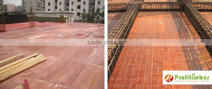 Recycled WBP Phenolic Board Film Faced Shuttering Plywood Price