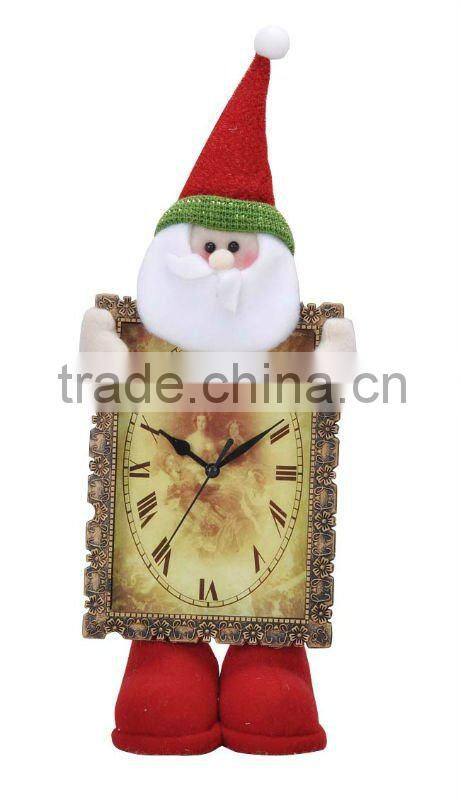Wall clock with christmas design