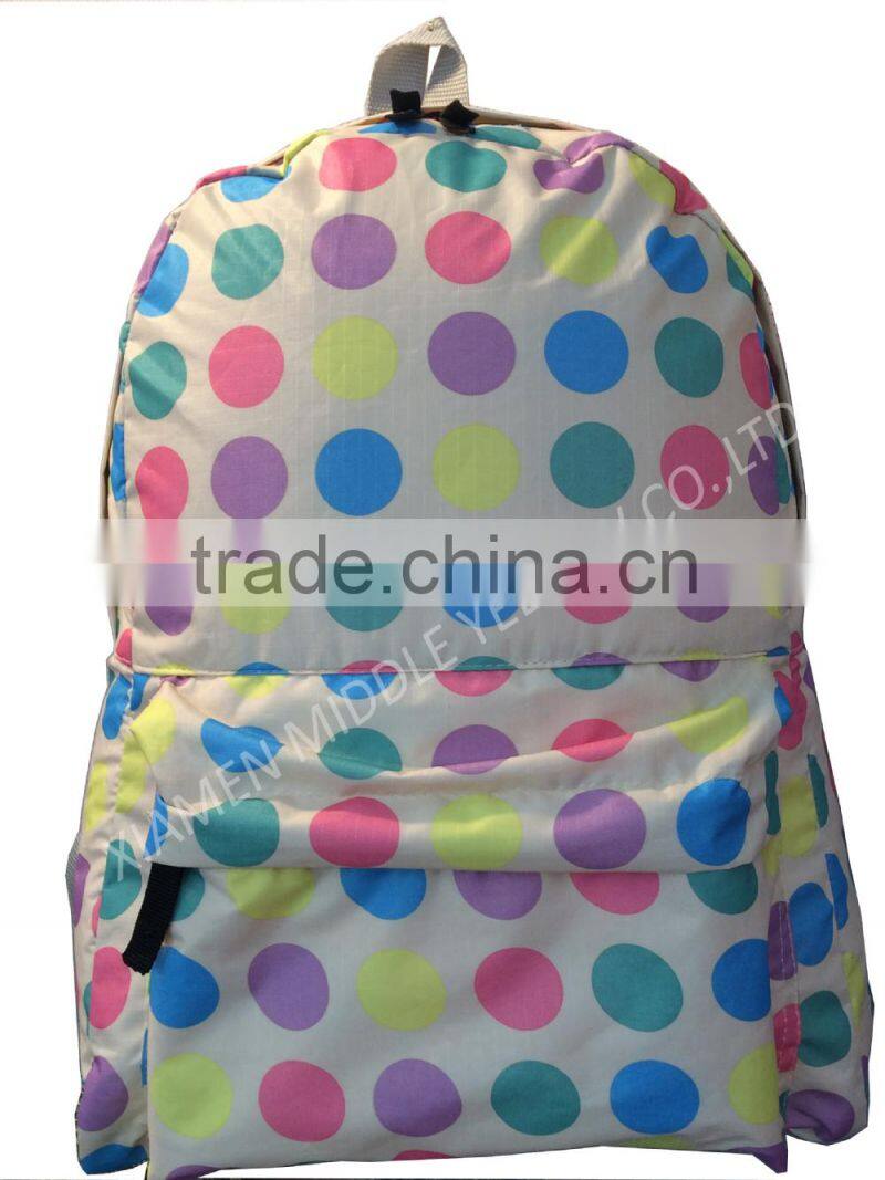 Low cost folding sports backpack for wholesal, polo classic travel bage