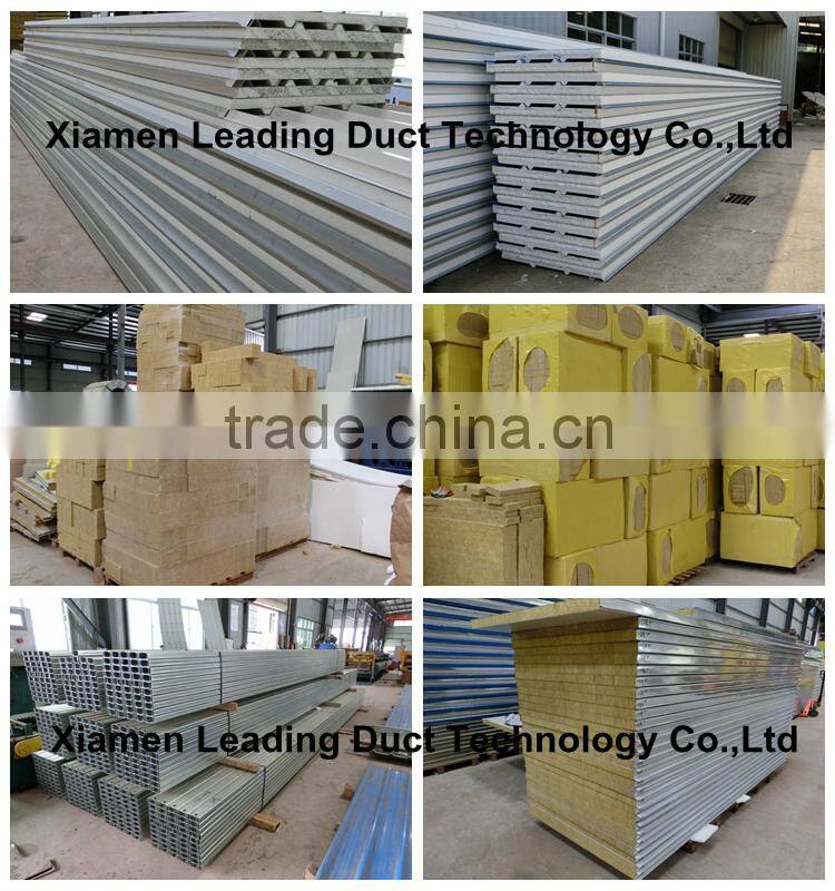 Heat Insulation Rock Wool Sandwich Panel