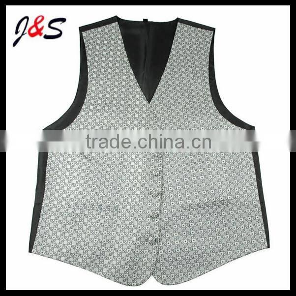 Fashion polyester gentleman vest JSV007