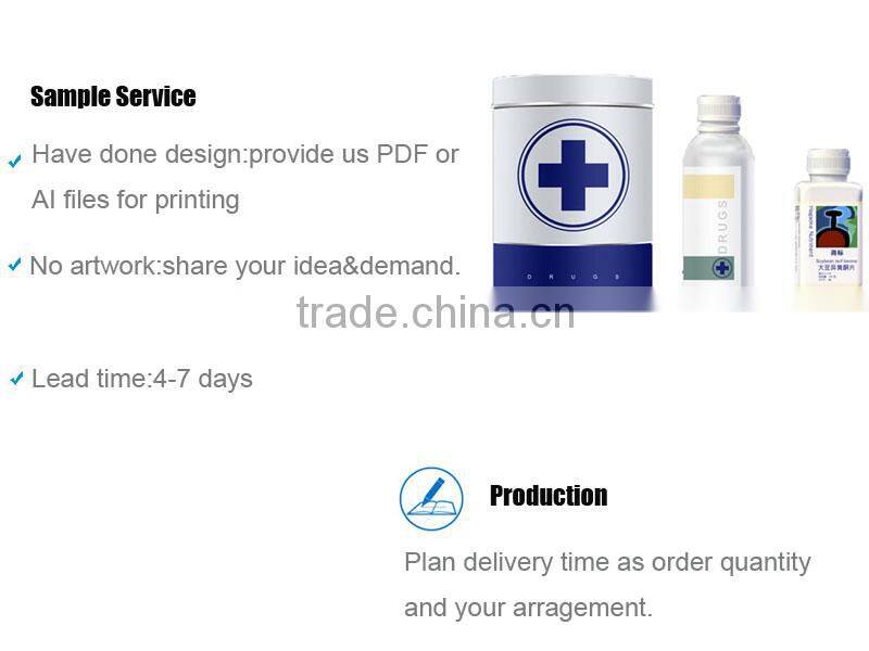 Custom High Quality Labels For Vials Or Pills