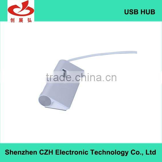 Auminum alloy 5 Gbps high speed usb 3.0 3 por hub with 1 RJ 45 Gigabit Ethernet Lan Adapter