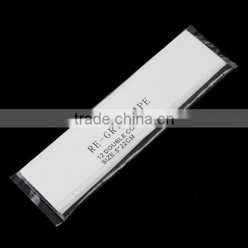 12 Pcs Double Sided Golf Club Grip Tape Pre-Cut Rubber Strips