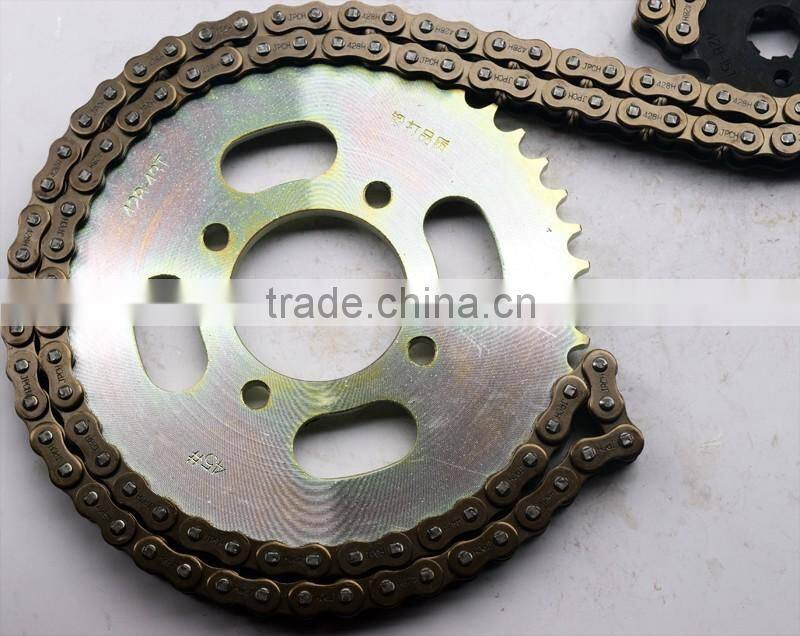428H Motorcycle Chain & 43T Motorcycle Sprocket
