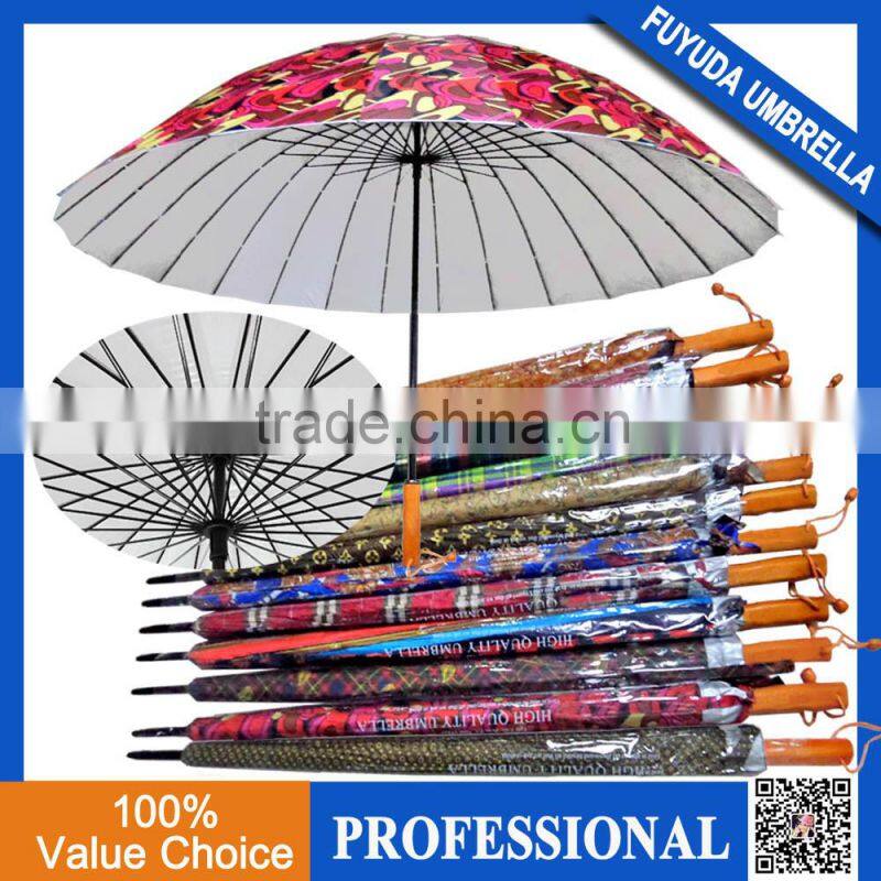 High Quality Mix 12 Designs 22inch 10k 3 Fold Satin Leopard Print Umbrella