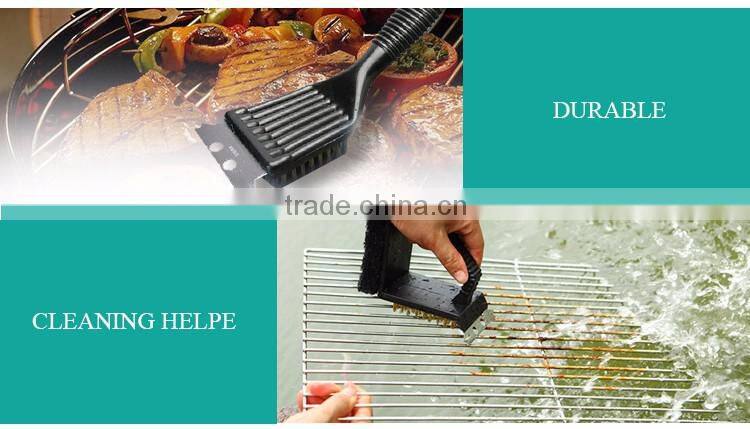 Heat-Resistant Silicone Oem Daily Use Grill Brush Cleaner