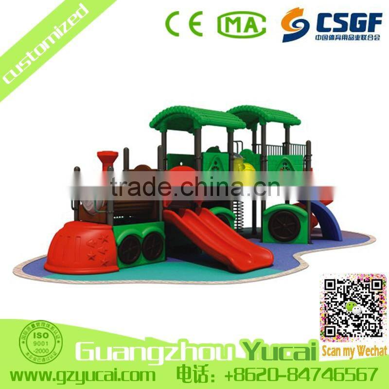 cheap price manufacture outdoor game playground slide equipment