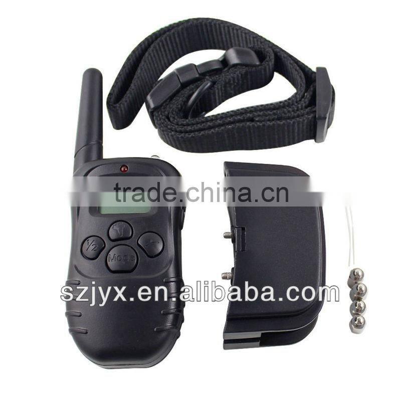 NEW LCD 100LV Level Shock Vibra Remote Pet 1 Dog Training Collar