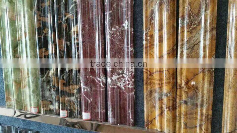 plastic artificial marble decking profile machine