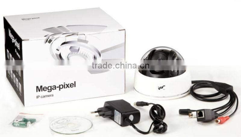 IPS Cheaptest 720P OV9712 CMOS sensor 15-20 IR distance 3.6MM Fixed Lens plastic housing Infrared Dome Cameras IPS-EO1321