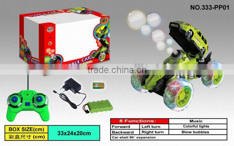 2013 NEW! 8 function bubble rc car PAF333-SS03
