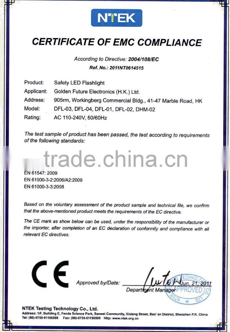 High power fishing lights, police fishing flashlight torch led flashlights