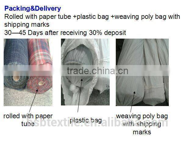 High quality 100% cotton yarn dyed stripe knit fabric