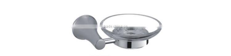 round clear glass soap dish wholesale zinc alloy sanitary ware