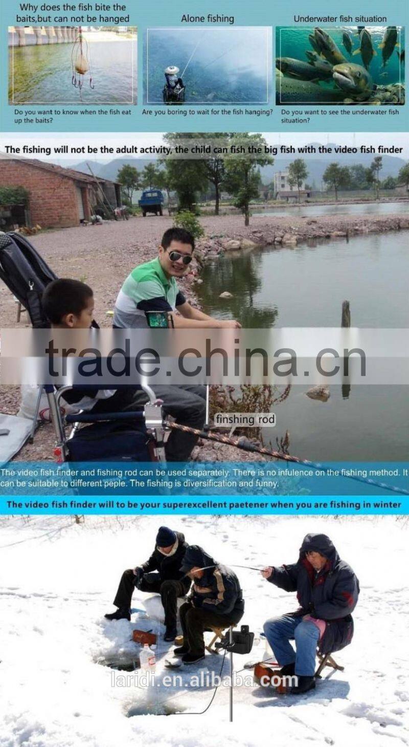 2016 Lucky Fish Finder Sounder Wireless Sonar Fishing Underwater one Camera Deeper Depth X3 fish finder