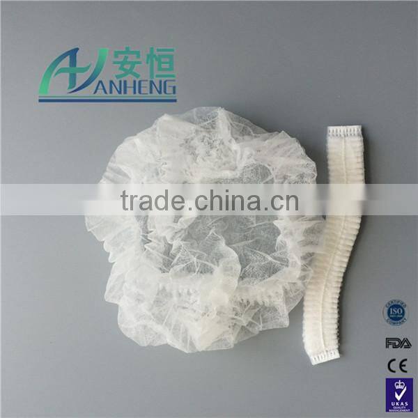 head protection nonwovenSister's Mob Cap,clip cap/hat single / double elastic