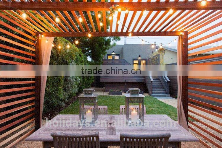 UL Listed Green 25 Clear Bulbs Commercial Outdoor G40 Globe String Lights