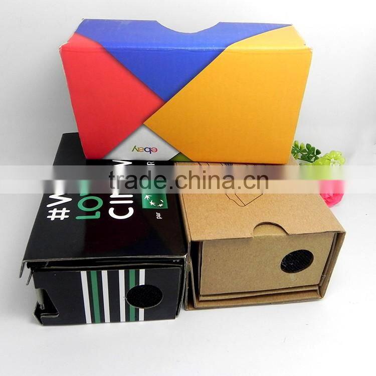 Factory Wholesale OEM Available NEW 2016 3D Glasses Virtual Reality VR BOX 2.0