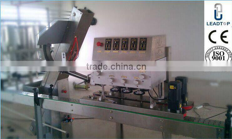 LTCG-160 Automatic Bottle Cap Lidder Machine