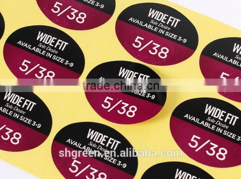 UV protection cosmetic paper sticker