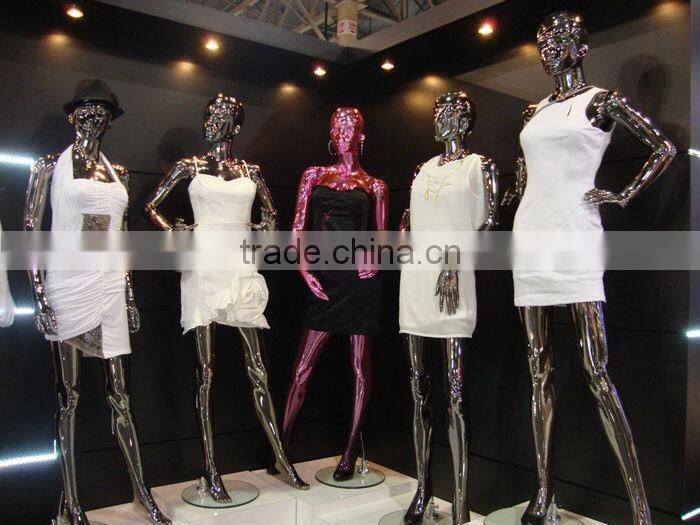 colourful chrome fashion and sexy plastic mannequin on sale