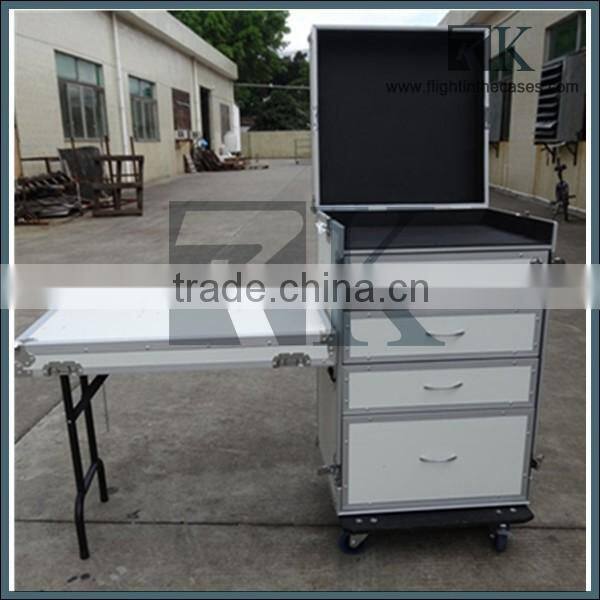 Drawer case with wheels for storge the tool ang cable