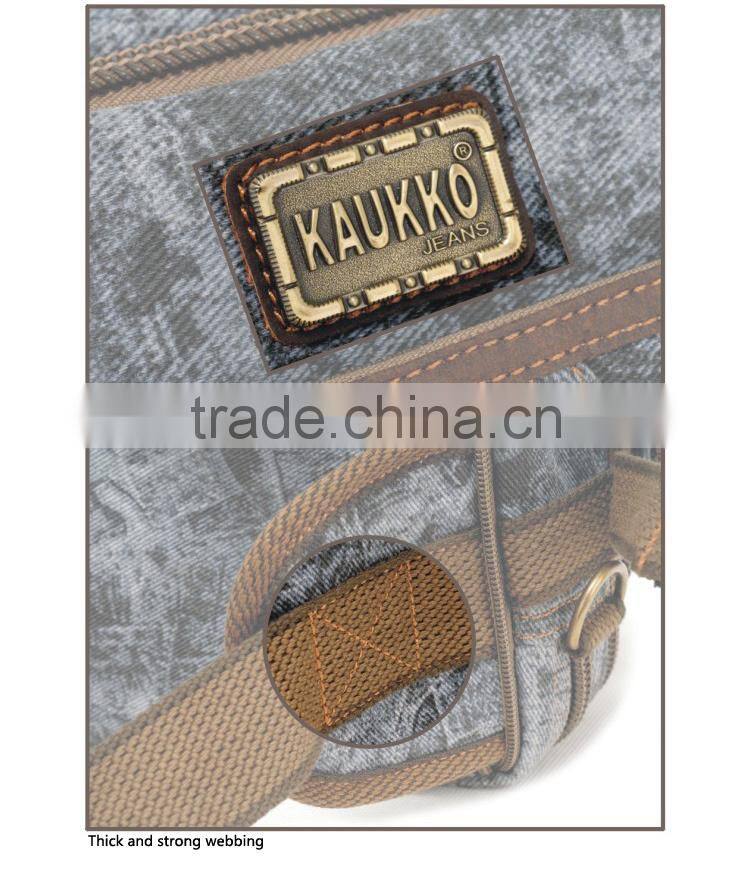 Fashion Military Waterproof Backpack Waxed Canvas Duffel Bag Waterproof Waist Bag