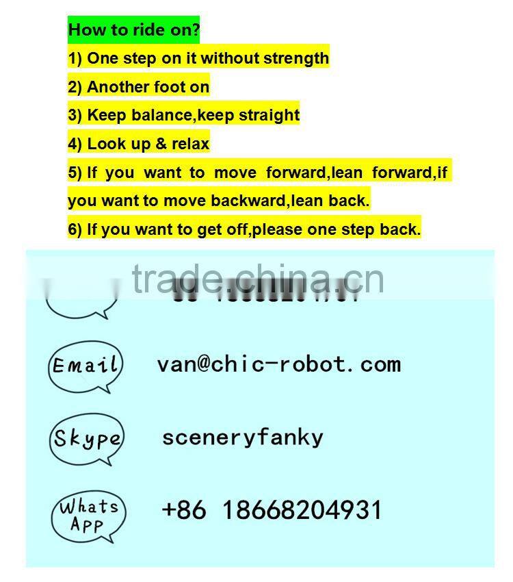 Self-balancing electric golf car auto smart golf car with handle big wheel