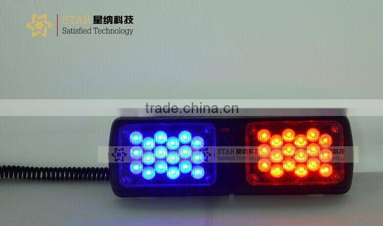 CE certificated 12V Wholesale 0.5W*36 led visor light bar led visor deck dash led lights