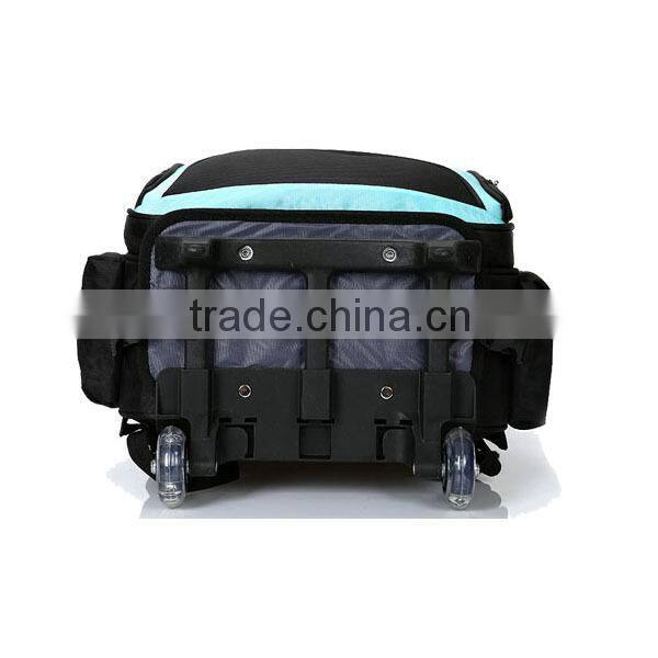 2015 China supplier New Fashion High Quality Wheeled School Bag