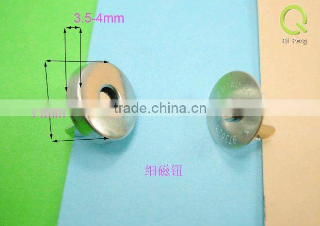 QF factory low price 14mm -2mm magnetic button without logo