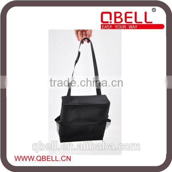 For car seat back using , 600D simple cooler bag