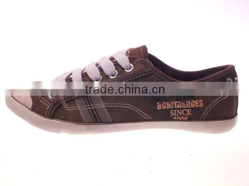 Fashion design ladies sneakers canvas shoes with lace