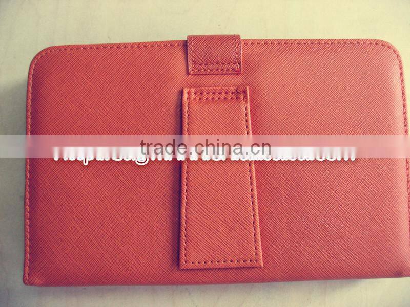 For wholesaler orange color bluetooth english arabic keyboard cover for tablet