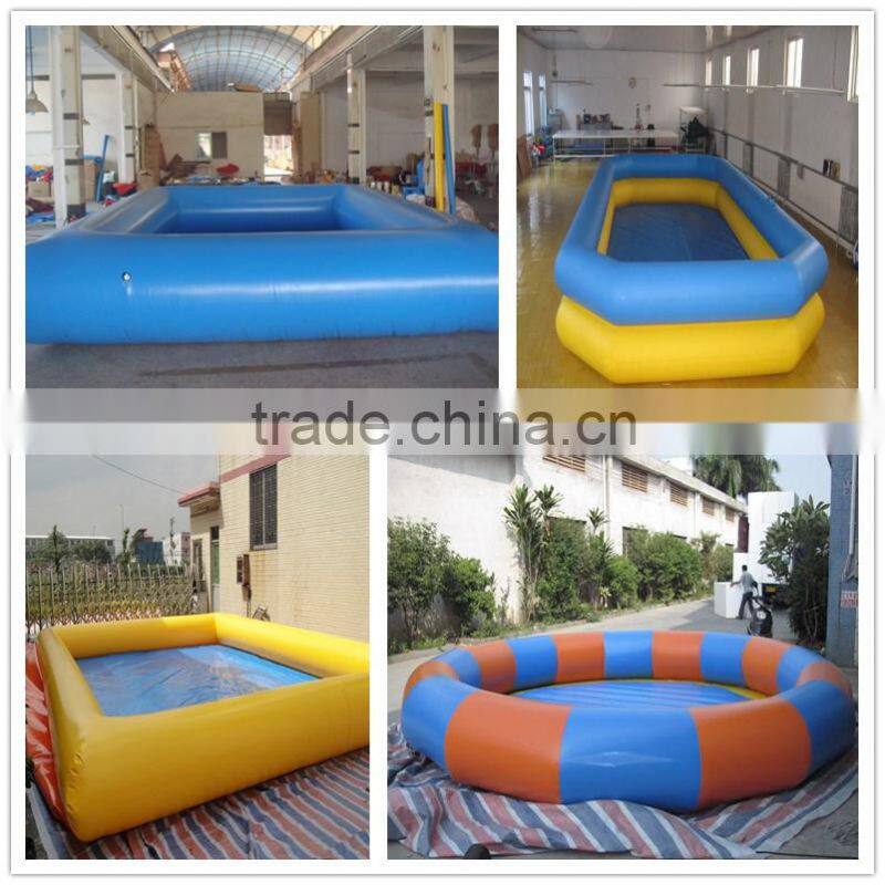 Hola square inflatable adult swimming pool